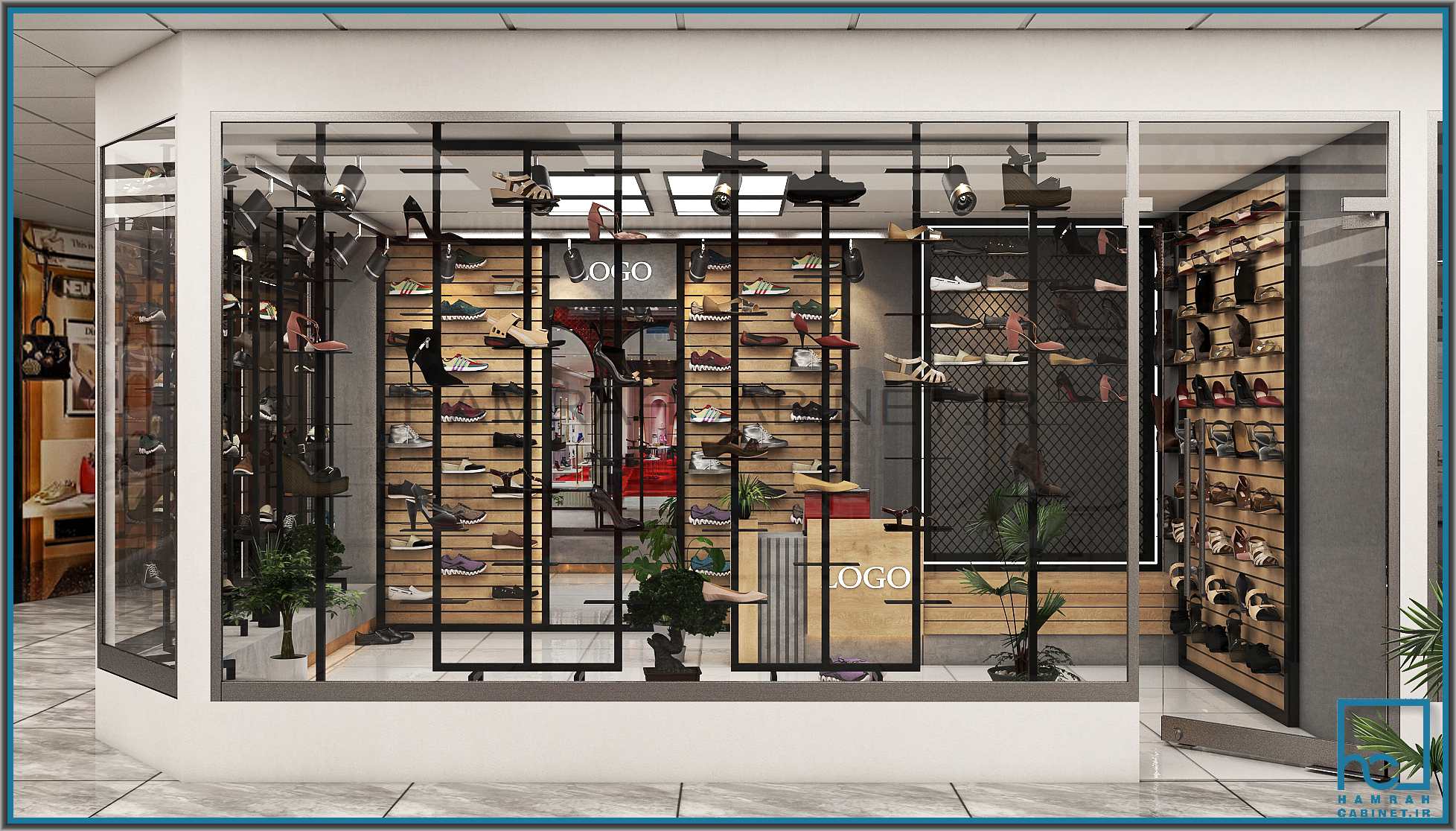 مغازه کفش ( اقای جعفری )